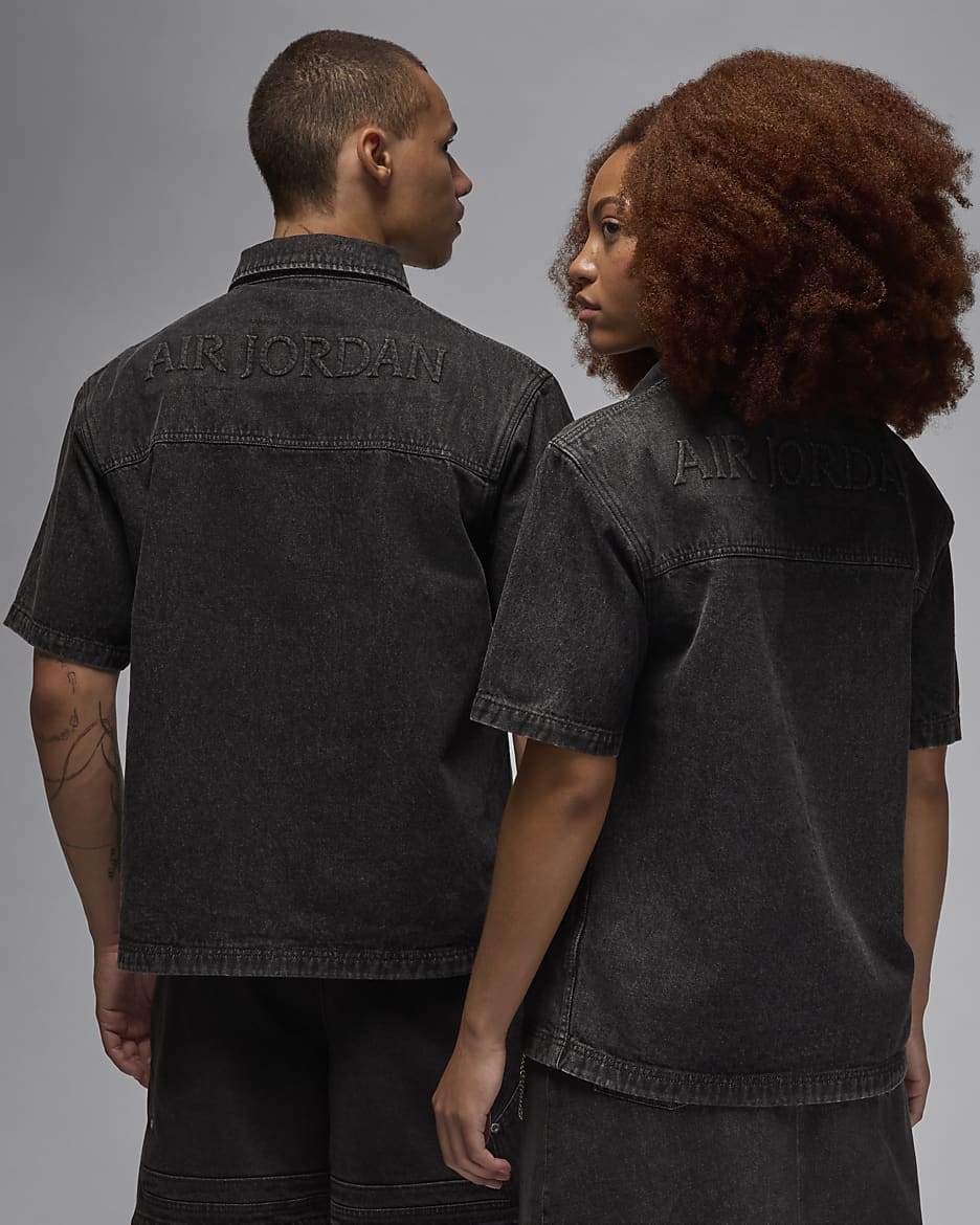 Haut en denim Air Jordan pour homme. Nike FR